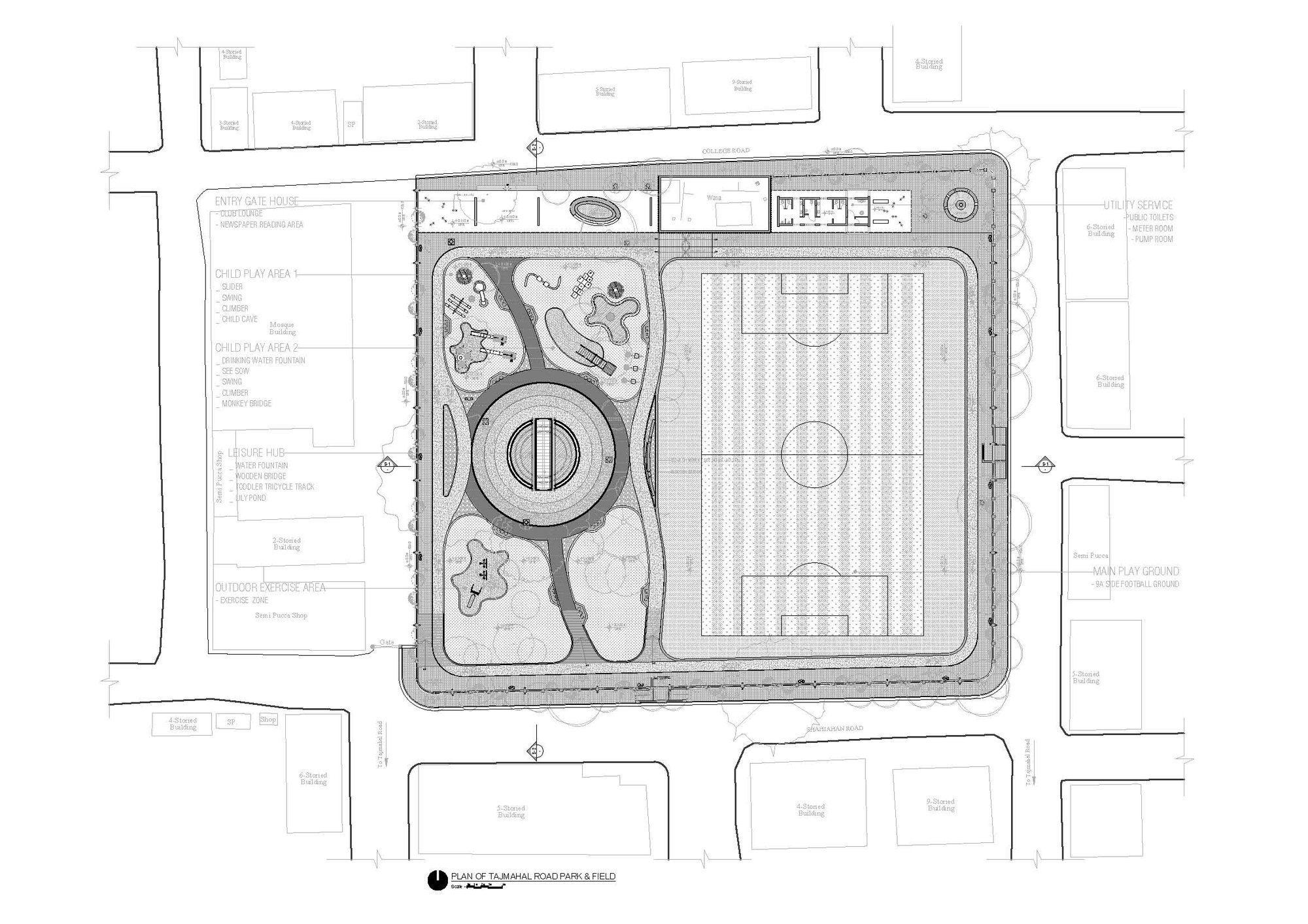 Tajmahal Road Park Playground Vitti